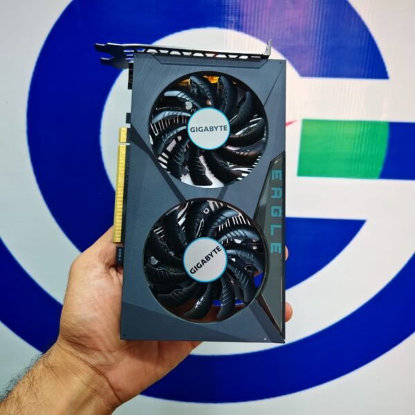 Gigabyte Nvidia Geforce RTX 3050 6GB GDDR6 Eagle OC Dual Fan Graphics Card Black