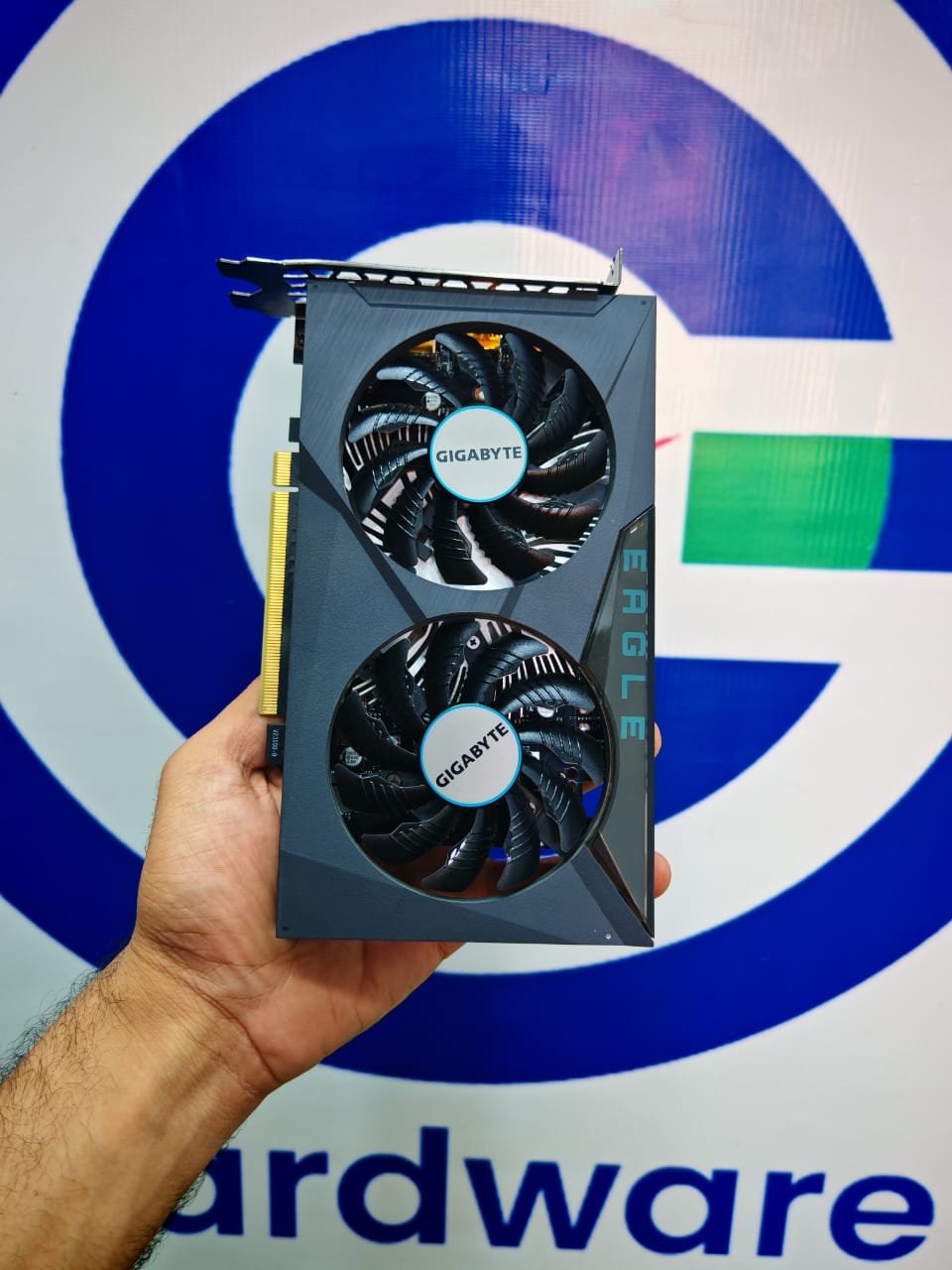 Gigabyte Nvidia Geforce RTX 3050 6GB GDDR6 Eagle OC Dual Fan Graphics Card Black