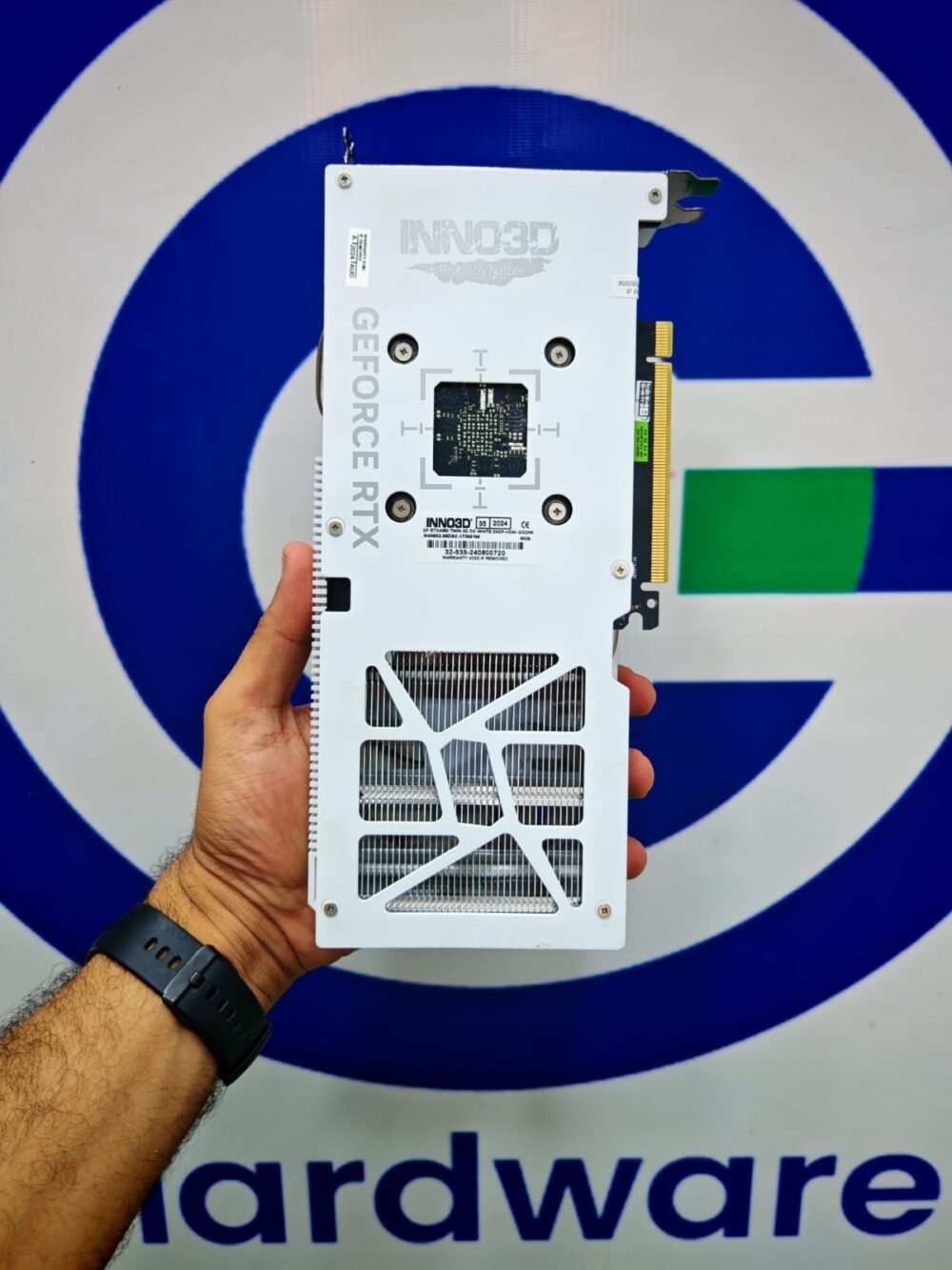 Inno3D Nvidia GeForce RTX 4060 8GB GDDR6 Twin X2 White Edition Graphics Card