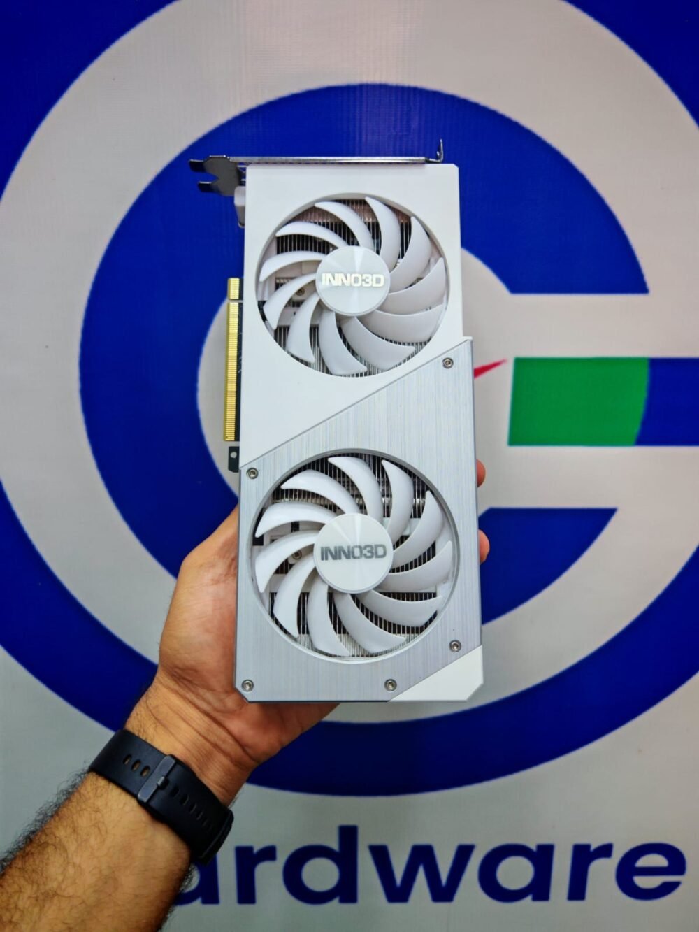 Inno3D Nvidia GeForce RTX 4060 8GB GDDR6 Twin X2 Graphics Card White Edition