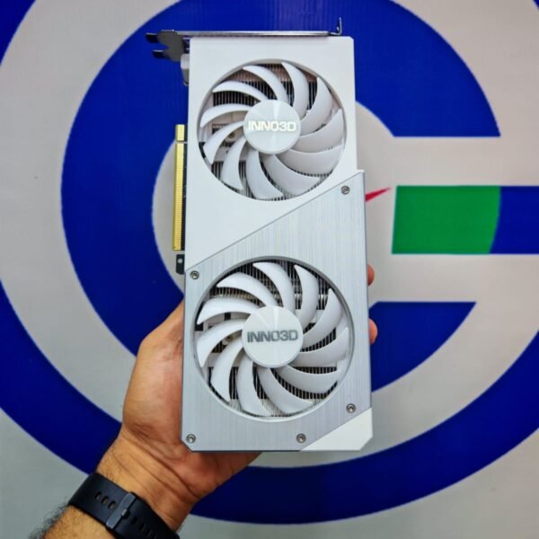 Inno3D Nvidia GeForce RTX 4060 8GB GDDR6 Twin X2 Graphics Card White Edition