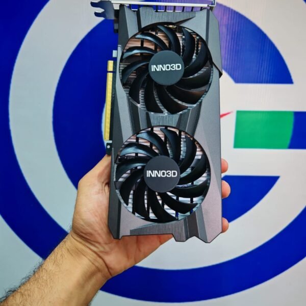 Inno3D Nvidia Geforce RTX 3050 6GB GDDR6 Twin X2 Dual Fan Graphics Card Black