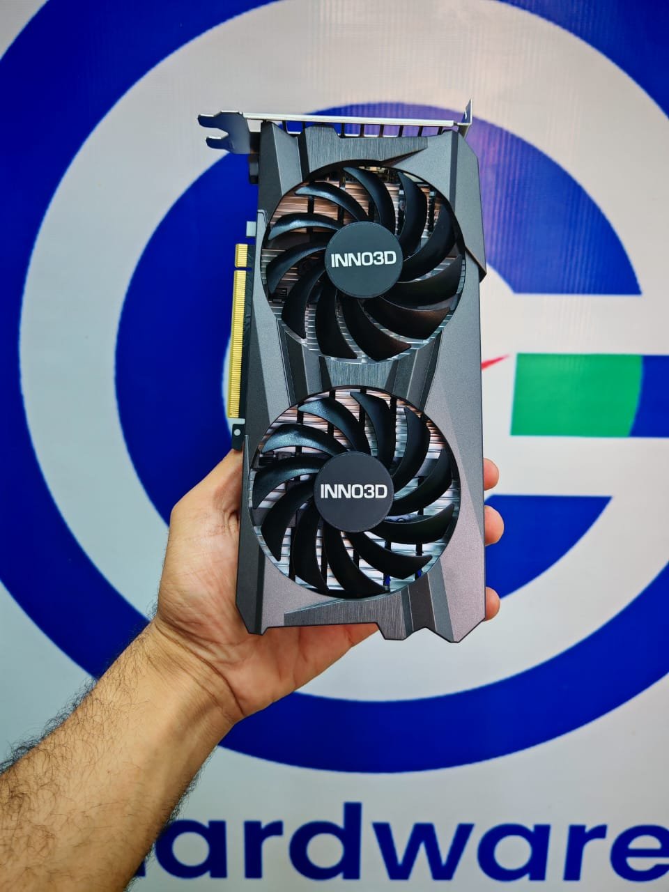 Inno3D Nvidia Geforce RTX 3050 6GB GDDR6 Twin X2 Dual Fan Graphics Card Black