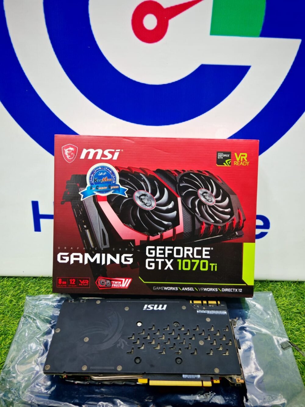 MSI Nvidia Geforce GTX 1070 Ti 8GB GDDR5 Gaming X Dual Fan Graphics Card With Original Box