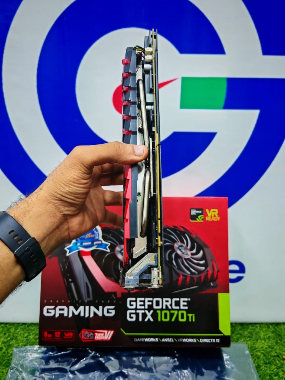 MSI Nvidia Geforce GTX 1070 Ti 8GB GDDR5 Gaming X Dual Fan Graphics Card With Original Box