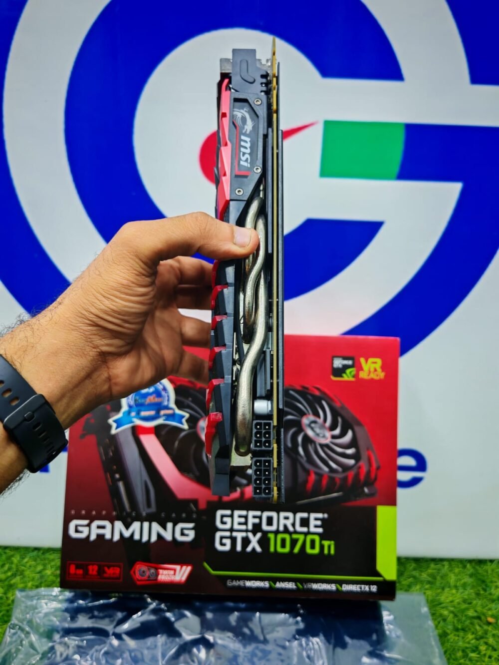 MSI Nvidia Geforce GTX 1070 Ti 8GB GDDR5 Gaming X Dual Fan Graphics Card With Original Box