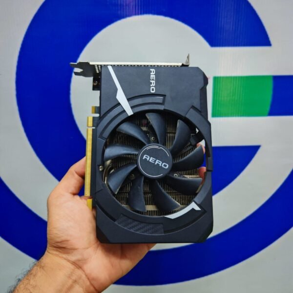 MSI Nvidia Geforce RTX 3050 6GB GDDR6 Aero ITX OC Single Fan Graphics Card Black
