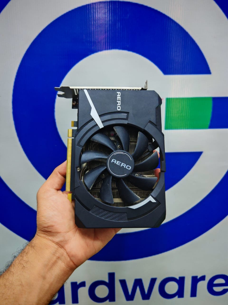 MSI Nvidia Geforce RTX 3050 6GB GDDR6 Aero ITX OC Single Fan Graphics Card Black