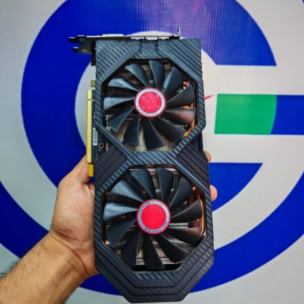 Xfx Amd Redeon Rx 580 8gb Ddr5 Dual fan Graphics Card