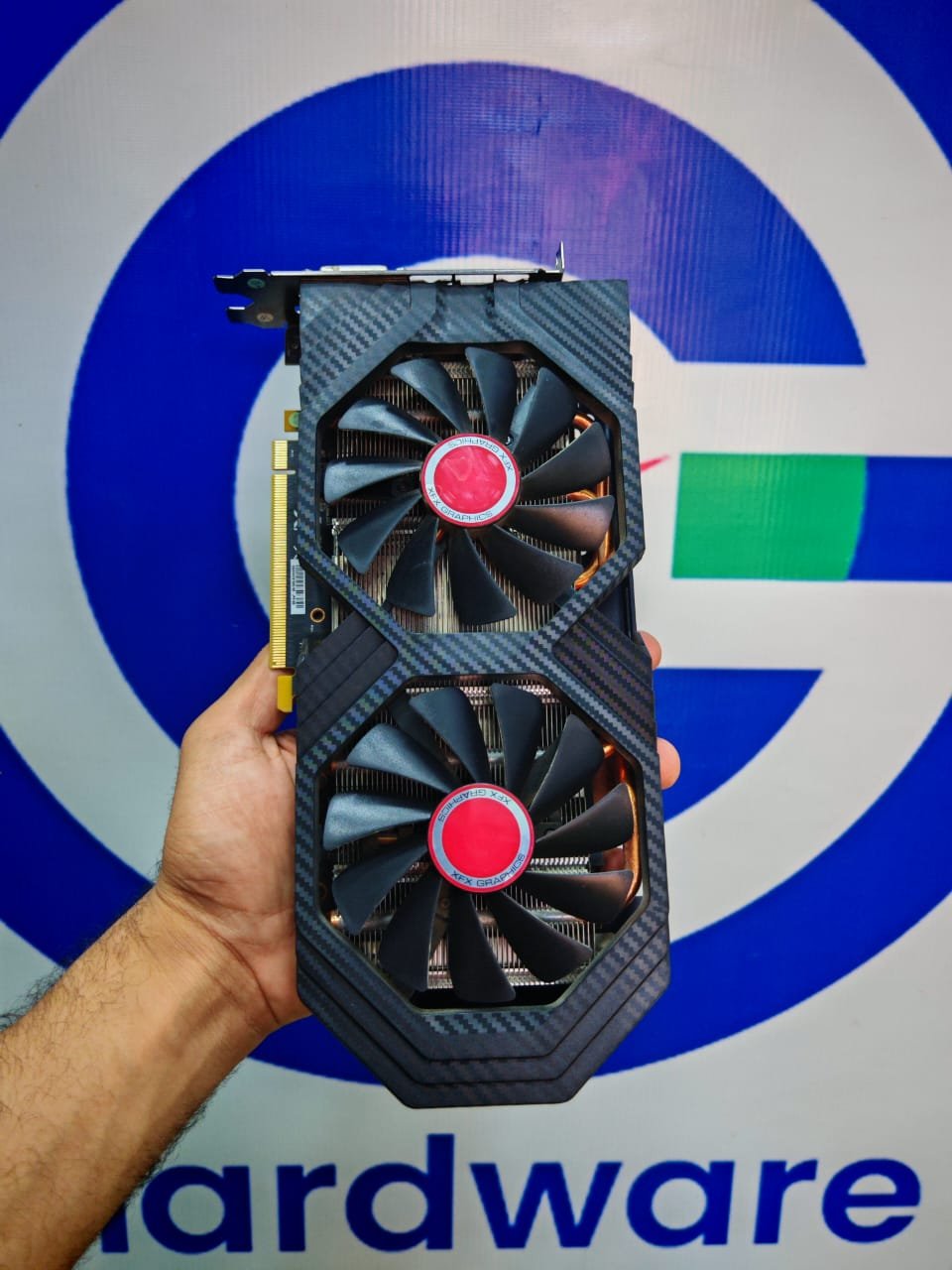 Xfx Amd Redeon Rx 580 8gb Ddr5 Dual fan Graphics Card