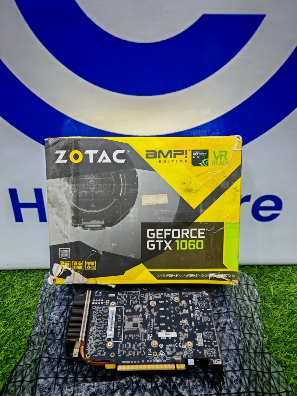 Zotac Nvidia Geforce GTX 1060 6GB GDDR5 AMP Edition Dual Fan Graphics Card With Original Box