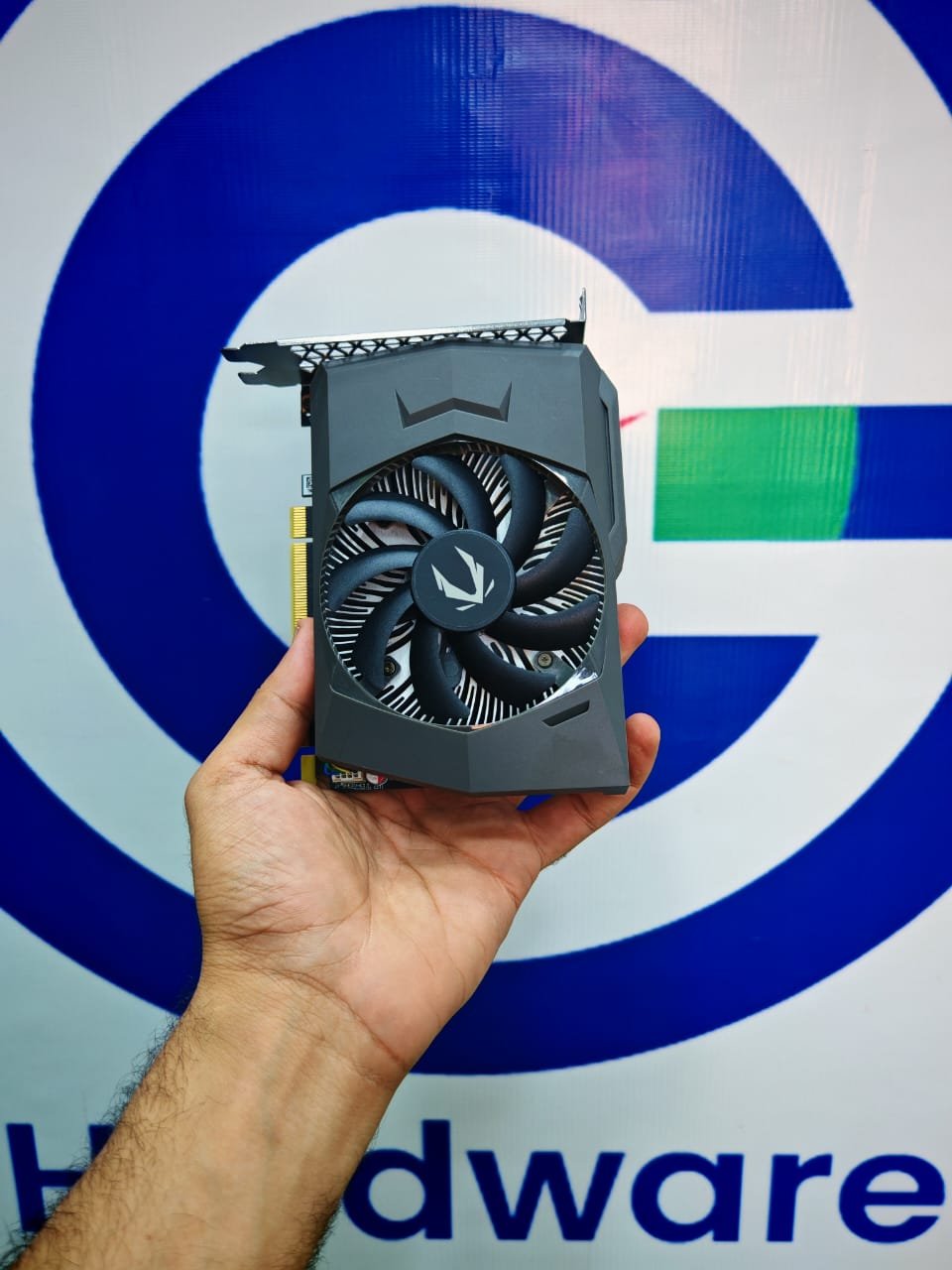 Zotac Nvidia Geforce RTX 3050 6GB GDDR6 Solo Single Fan Graphics Card Black