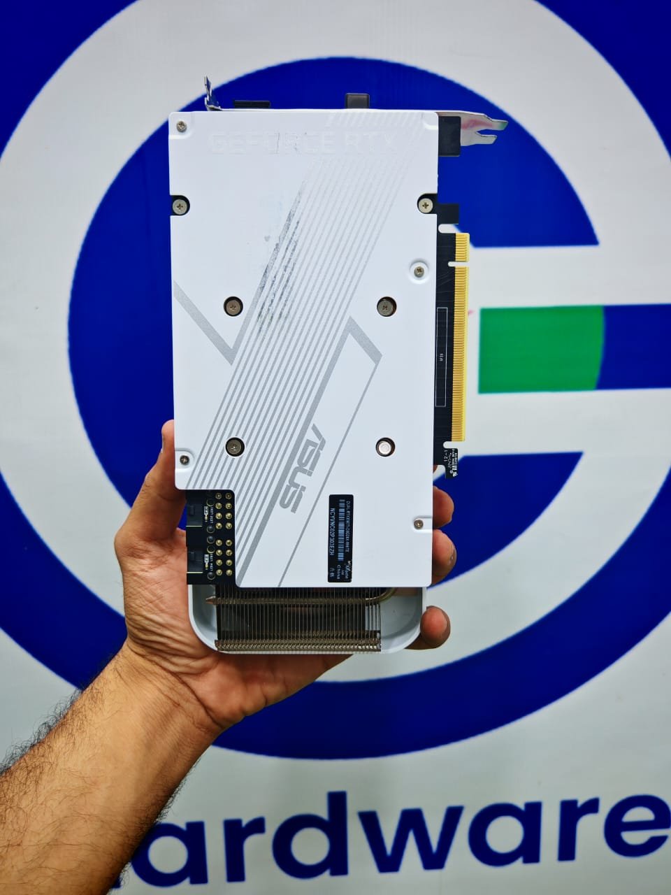 Asus Nvidia GeForce Rtx 3060 Ti 8gb Gddr6 Dual OC Graphics Card White Edition
